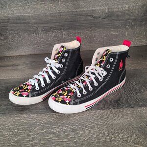 SKICKS University of Maryland Hi-Top Canvas Women's Shoes Size 10M